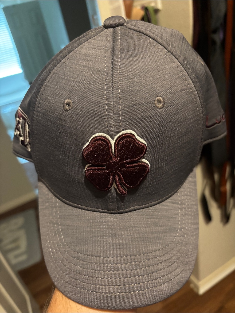 Texas A&M Black Clover Hat size M/L